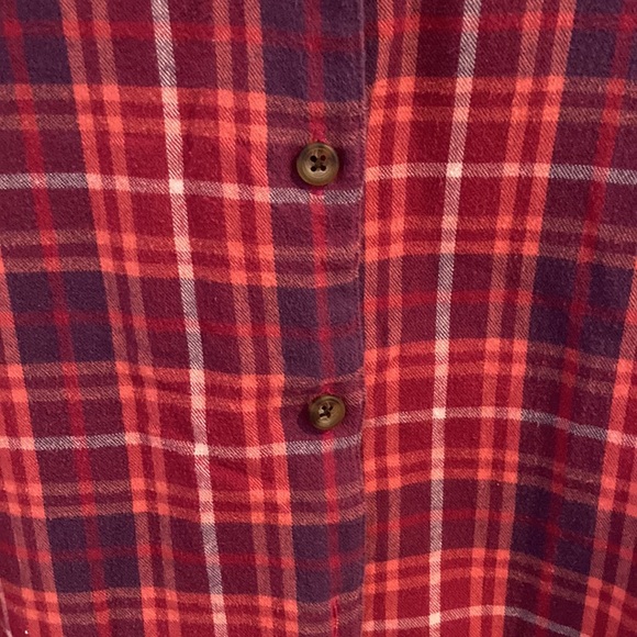 Cabela’s flannel shirt, women’s S, pink and purple - Picture 3 of 7